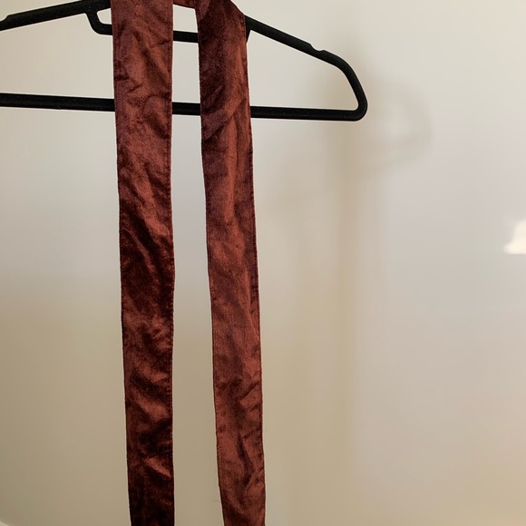 Velvet Burgundy Belt *NEW* - Picture 2 of 3